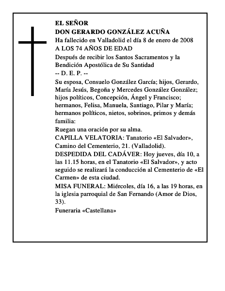 DON GERARDO GONZÁLEZ ACUÑA