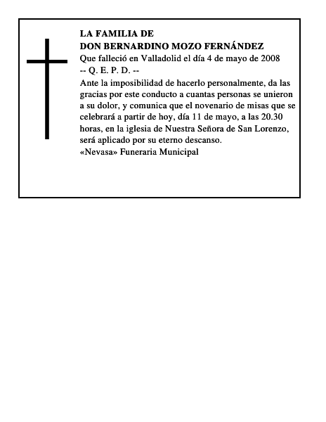 DON BERNARDINO MOZO FERNÁNDEZ