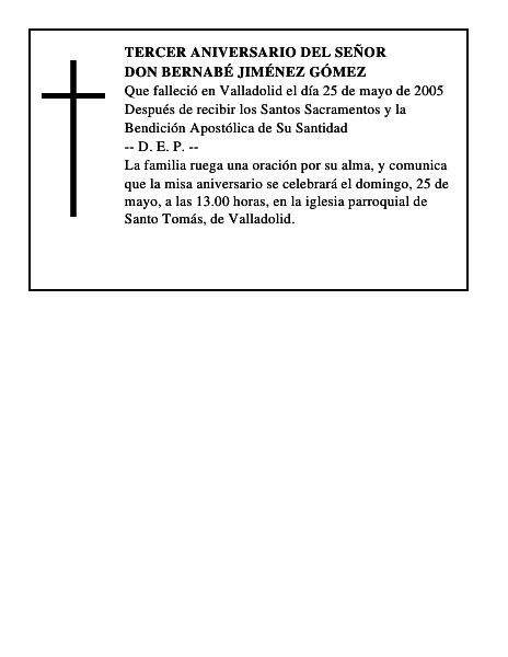 DON BERNABÉ JIMÉNEZ GÓMEZ