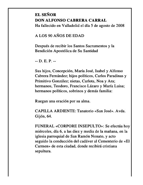 DON ALFONSO CABRERA CARRAL