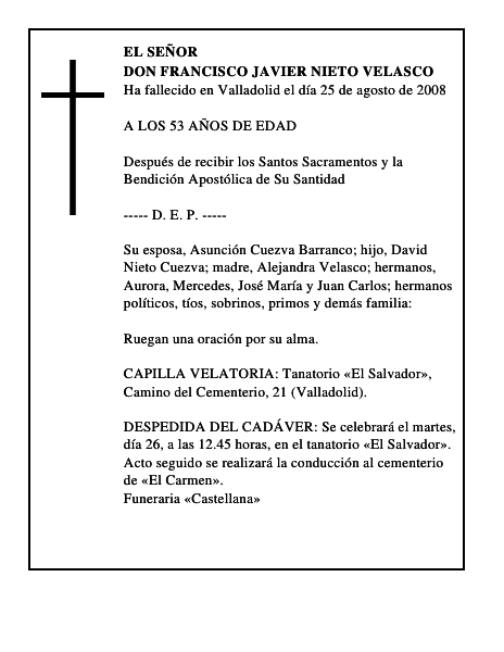 DON FRANCISCO JAVIER NIETO VELASCO