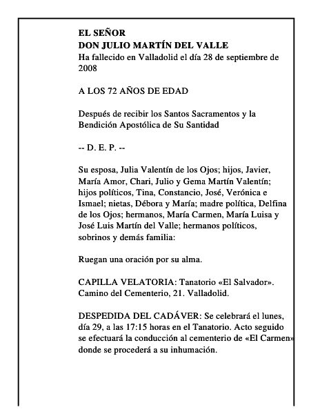 DON JULIO MARTÍN DEL VALLE
