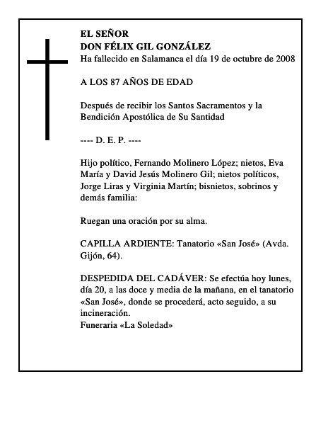 DON FÉLIX GIL GONZÁLEZ