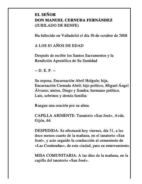 DON MANUEL CERNUDA FERNÁNDEZ