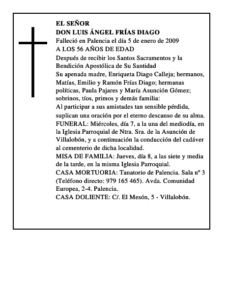 DON LUIS ÁNGEL FRÍAS DIAGO