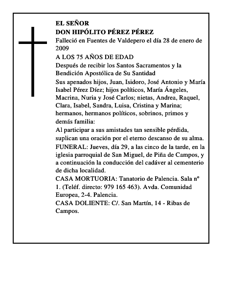 DON HIPÓLITO PÉREZ PÉREZ