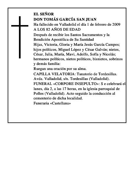 DON TOMÁS GARCÍA SAN JUAN
