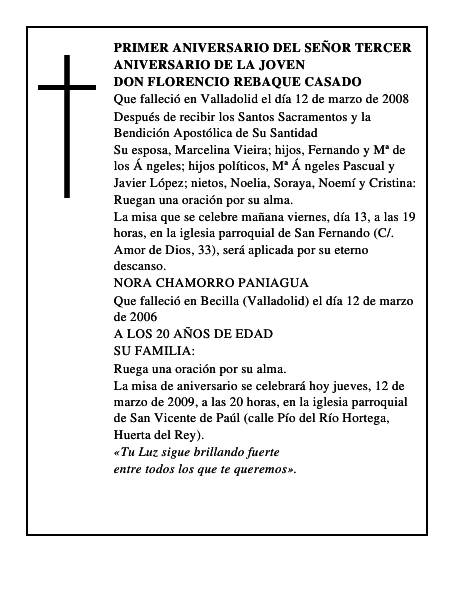 DON FLORENCIO REBAQUE CASADO