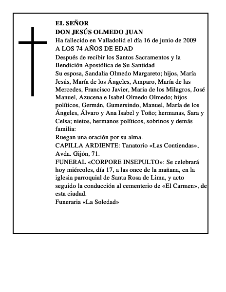 DON JESÚS OLMEDO JUAN