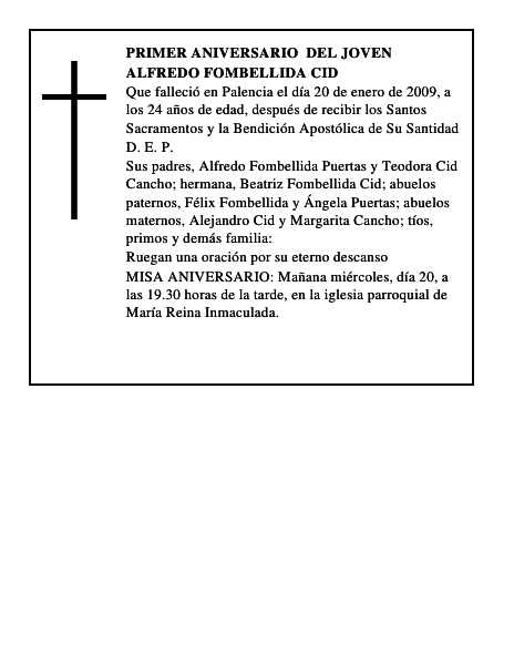 Alfredo Fombellida Cid