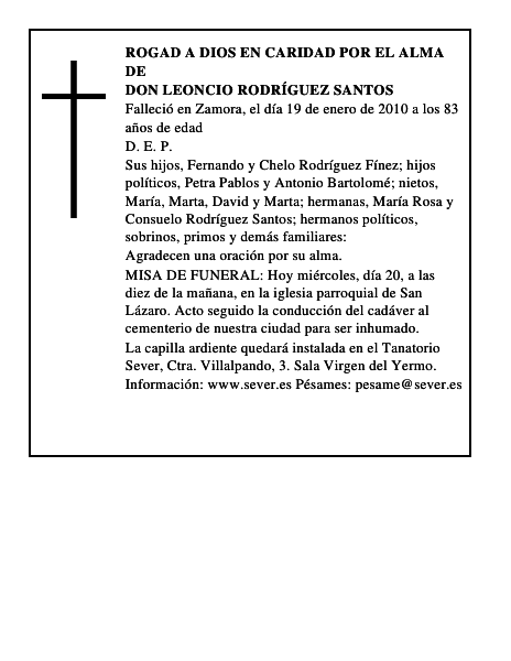 Don Leoncio Rodríguez Santos