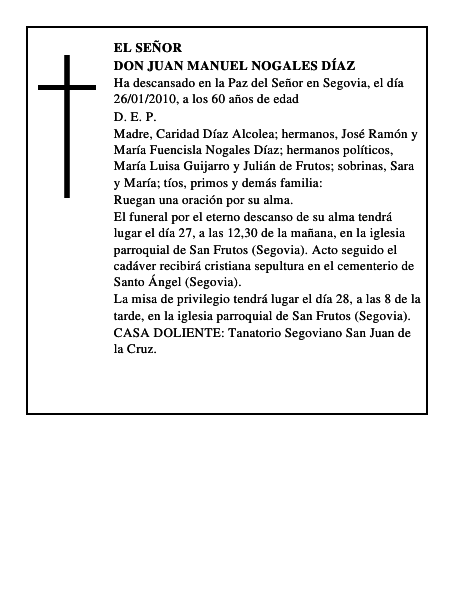 Don Juan Manuel Nogales Díaz