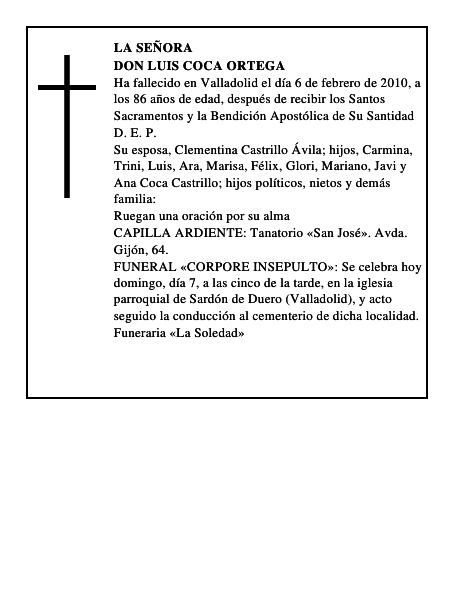 Don Luis Coca Ortega