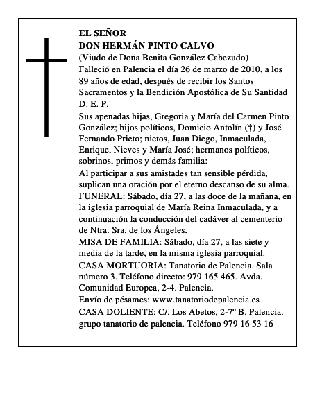 Don Hermán Pinto Calvo