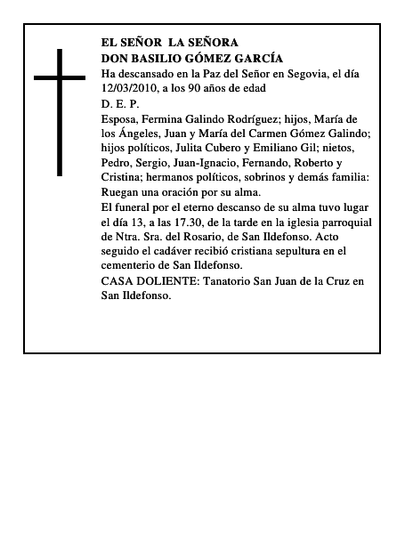Don Basilio Gómez García