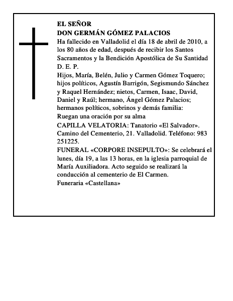 Don Germán Gómez Palacios