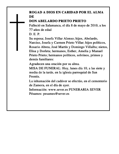 Don Abelardo Prieto Prieto