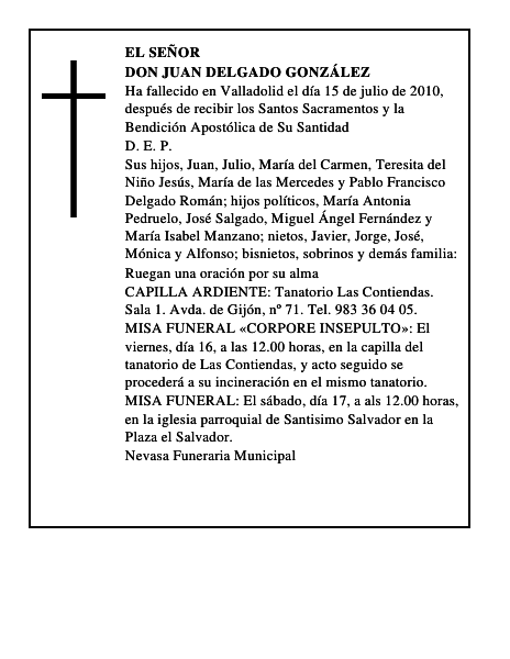 Don Juan Delgado González