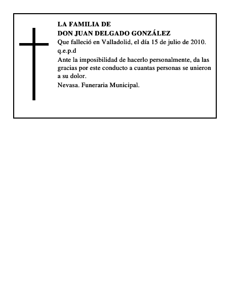 Don Juan Delgado González