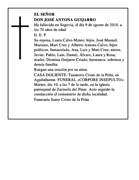 Don José Antona Guijarro