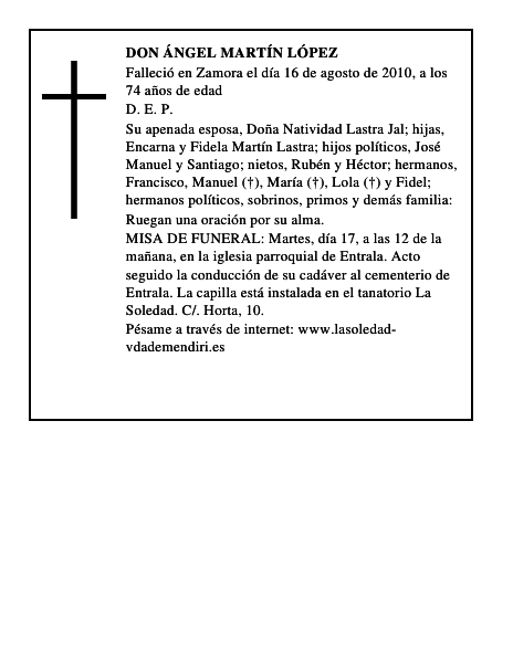 Don Ángel Martín López