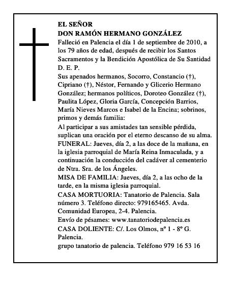 Don Ramón Hermano González