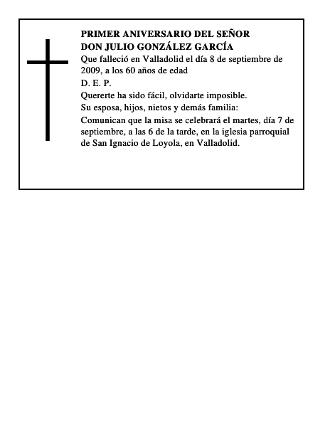 Don Julio González García