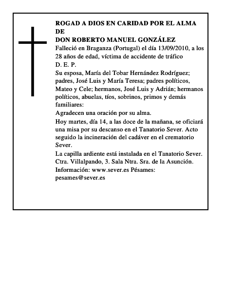 Don Roberto Manuel González