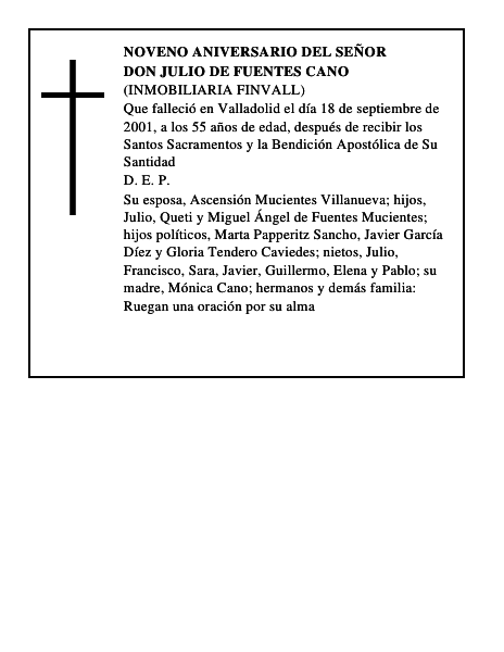 Don Julio de Fuentes Cano