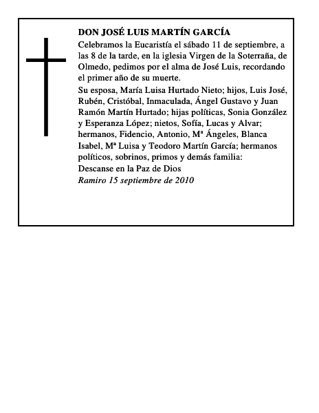 Don José Luis Martín García