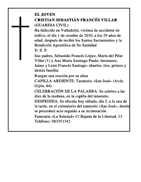 Cristian Sebastián Francés Villar