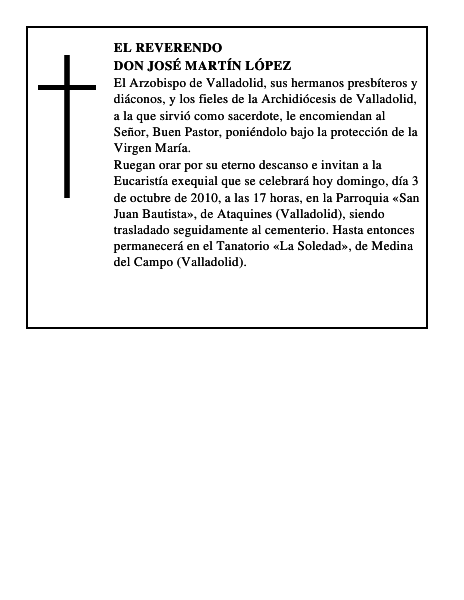 Don José Martín López