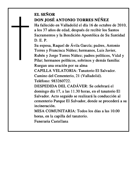 Don José Antonio Torres Núñez