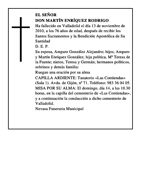 Don Martín Enríquez Rodrigo