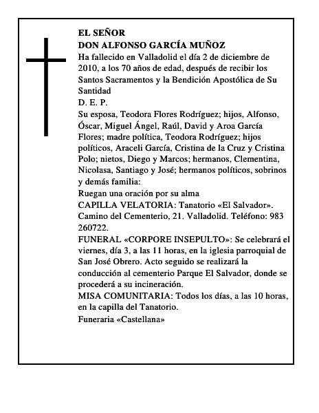 Don Alfonso García Muñoz