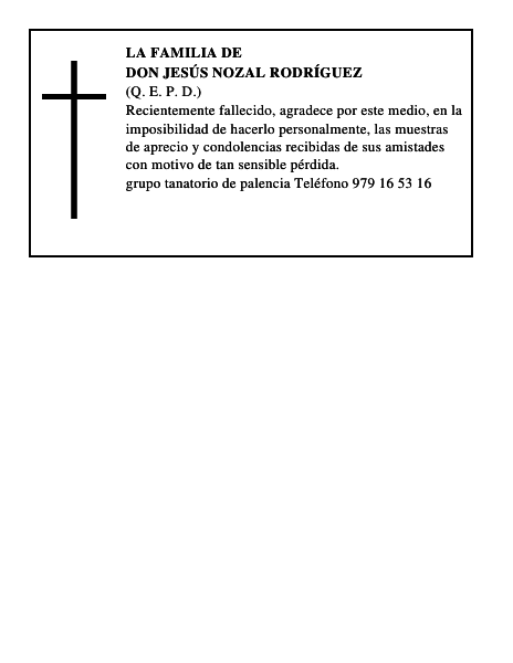 Don Jesús Nozal Rodríguez
