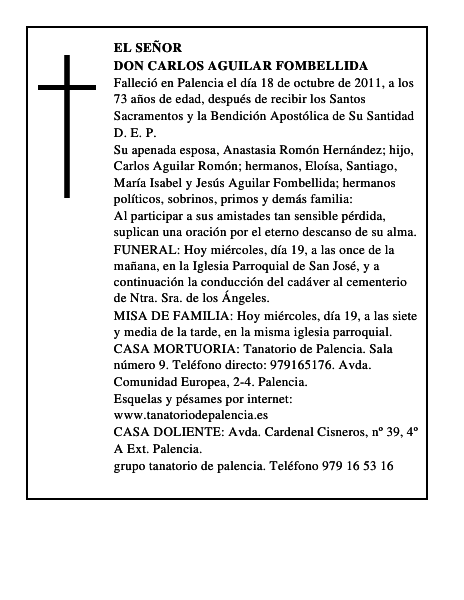 Don Carlos Aguilar Fombellida