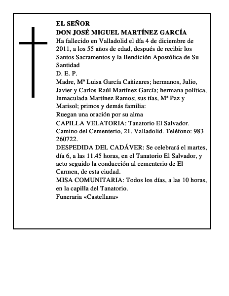 Don José Miguel Martínez García