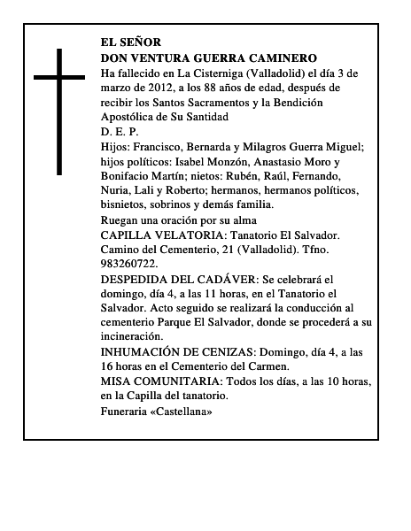 Don Ventura Guerra Caminero