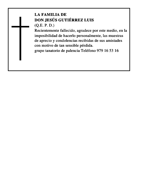 Don Jesús Gutiérrez Luis