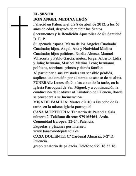 Don Angel Medina León
