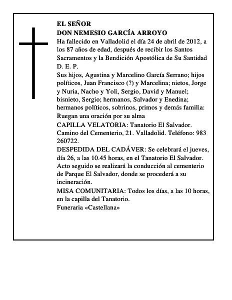Don Nemesio García Arroyo