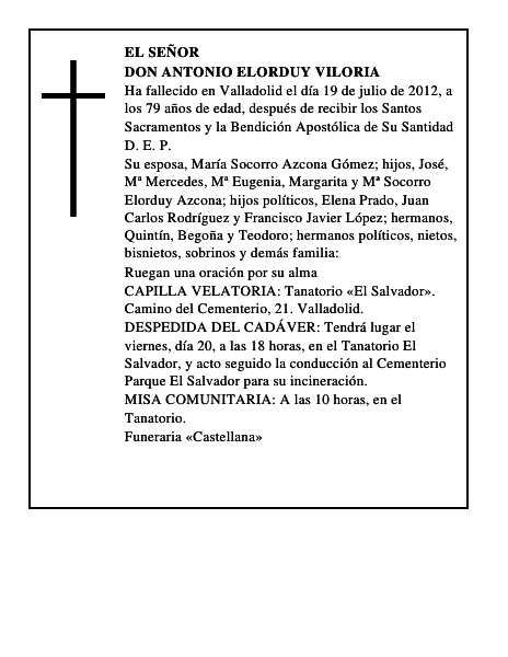 Don Antonio Elorduy Viloria