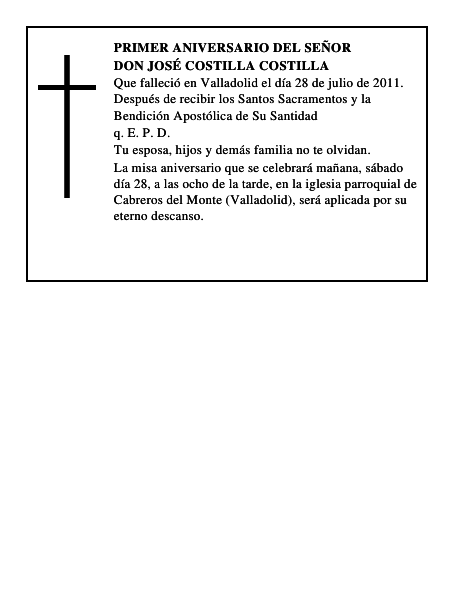Don José Costilla Costilla