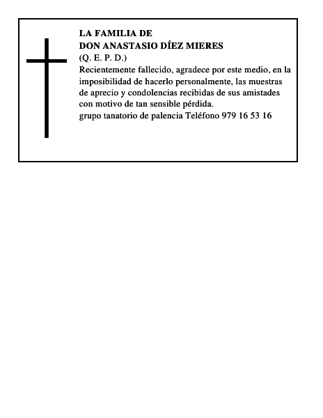 Don Anastasio Díez Mieres