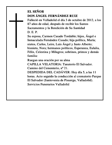 Don Ángel Fernández Ruiz