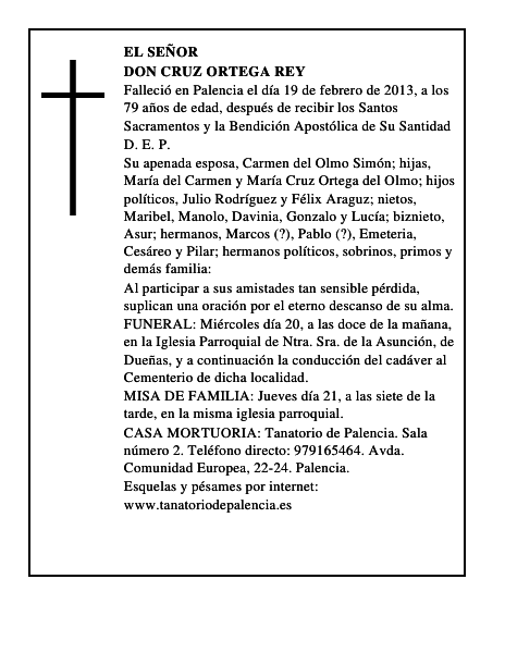 Don Cruz Ortega Rey