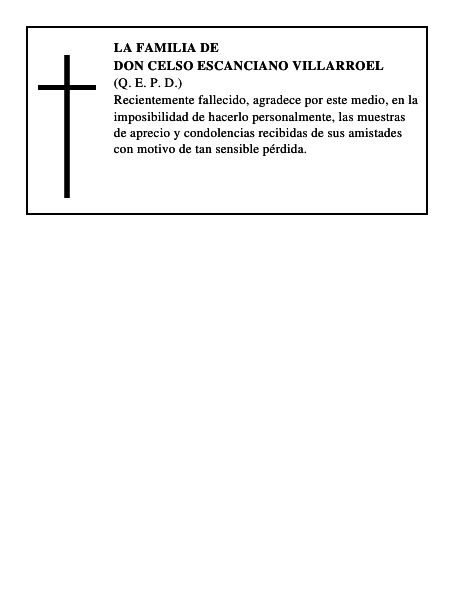 Don Celso Escanciano Villarroel