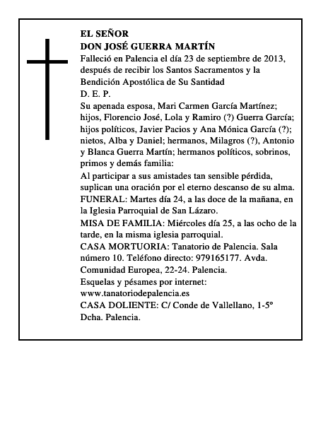 Don José Guerra Martín