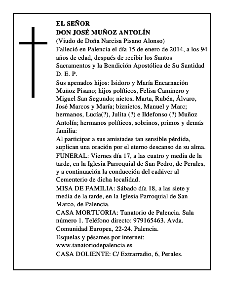 Don José Muñoz Antolín